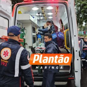 Homem sofre queda de telhado e é socorrido pelo SAMU em Maringá Foto 3 Fotos de Homem sofre queda de telhado e é socorrido pelo SAMU em Maringá