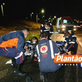 Homem sofre queda de viaduto e é socorrido com ferimentos grave em Maringá Foto 3 Fotos de Homem sofre queda de viaduto e é socorrido com ferimentos grave em Maringá