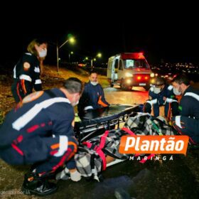 Homem sofre queda de viaduto e é socorrido com ferimentos grave em Maringá Foto 4 Fotos de Homem sofre queda de viaduto e é socorrido com ferimentos grave em Maringá