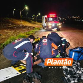 Homem sofre queda de viaduto e é socorrido com ferimentos grave em Maringá Foto 8 Fotos de Homem sofre queda de viaduto e é socorrido com ferimentos grave em Maringá