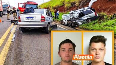 Fotos de Identificados os dois motoristas que morreram em grave acidente na PR-317, em Floresta