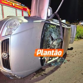 Câmera registra acidente que matou idosa no Contorno Sul de Maringá Foto 7 Fotos de Câmera registra acidente que matou idosa no Contorno Sul de Maringá