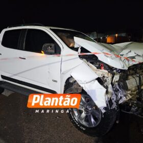 Câmera registra acidente que matou idosa no Contorno Sul de Maringá Foto 4 Fotos de Câmera registra acidente que matou idosa no Contorno Sul de Maringá