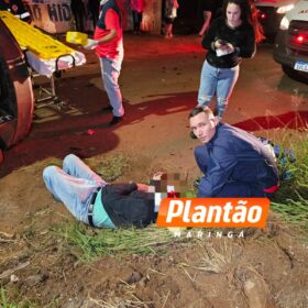 Câmera registra acidente que matou idosa no Contorno Sul de Maringá Foto 3 Fotos de Câmera registra acidente que matou idosa no Contorno Sul de Maringá