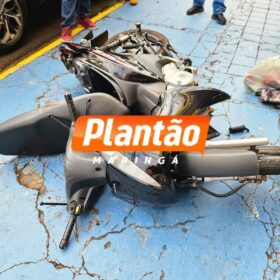 Fotos de Moça fica gravemente ferida após ser atingida por caminhão em Maringá