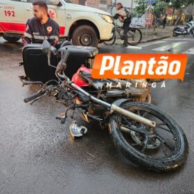 Motoboy sofre ferimentos gravíssimos após acidente em Maringá Foto 3 Fotos de Motoboy sofre ferimentos gravíssimos após acidente em Maringá