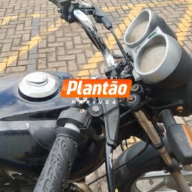 Fotos de Motociclista foge de abordagem da Semob na Avenida Colombo e é flagrado em vídeo na contramão