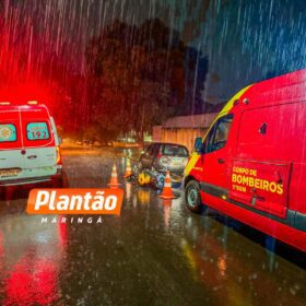 Fotos de Motociclista morre após colidir contra carro estacionado em Maringá