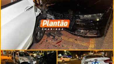 Fotos de Motorista de Audi A7 provoca acidente e foge após colidir com seis veículos em Maringá