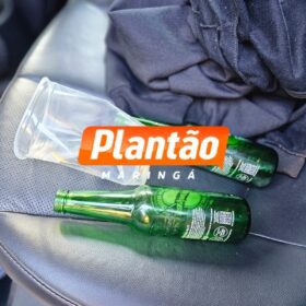 Fotos de Motorista embriagado atropela e arrasta moto por 100 metros em Maringá