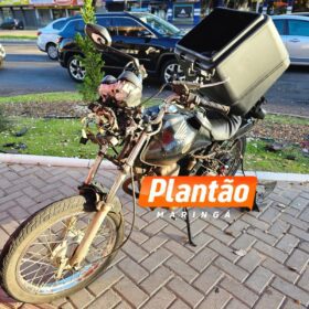 Fotos de Motorista embriagado atropela e arrasta moto por 100 metros em Maringá