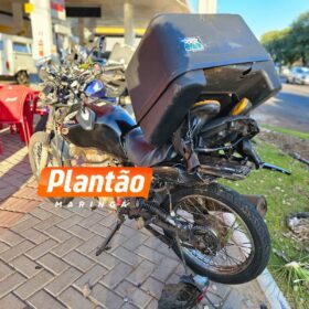 Fotos de Motorista embriagado atropela e arrasta moto por 100 metros em Maringá