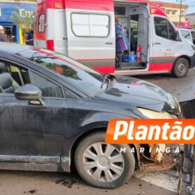 Mulher sofre ferimentos graves após colisão entre carro e moto em Maringá; veja o flagrante Foto 4 Fotos de Mulher sofre ferimentos graves após colisão entre carro e moto em Maringá; veja o flagrante