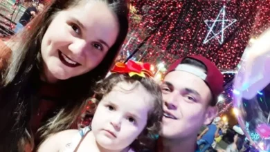 Fotos de Pai, mãe e filha pequena são identificados como vítimas de acidente fatal em Marialva