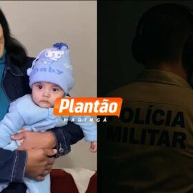 Fotos de Por telefone policial militar salva bebê engasgado com leite materno em Maringá