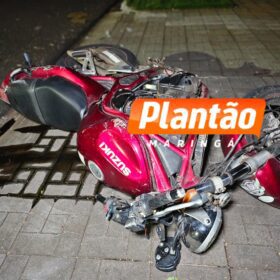 Fotos de Câmera registrou acidente que matou protético em Maringá