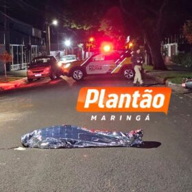 Fotos de Câmera registrou acidente que matou protético em Maringá