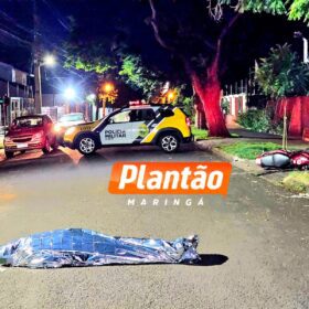 Fotos de Câmera registrou acidente que matou protético em Maringá