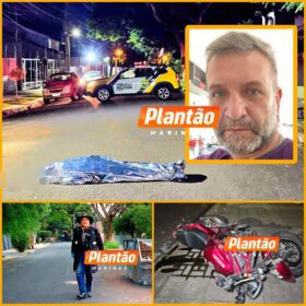 Fotos de Câmera registrou acidente que matou protético em Maringá