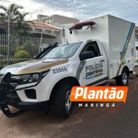 Fotos de Câmera registrou acidente que matou protético em Maringá