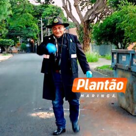 Fotos de Câmera registrou acidente que matou protético em Maringá