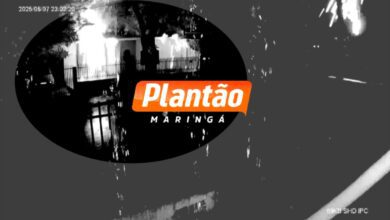 Fotos de Raio atinge residência em Maringá e causa explosão; cinco pessoas estavam no local