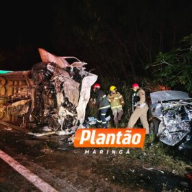 Fotos de Pai, mãe e filha pequena são identificados como vítimas de acidente fatal em Marialva