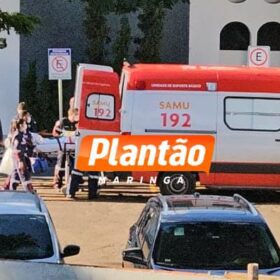 Trabalhador cai de 10 metros e é intubado após acidente no Jardim Olímpico, em Maringá Foto 2 Fotos de Trabalhador cai de 10 metros e é intubado após acidente no Jardim Olímpico, em Maringá