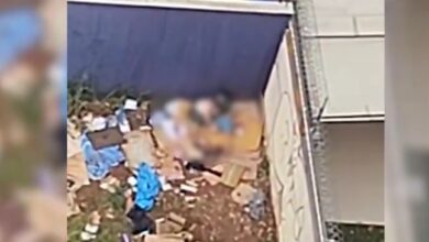 Fotos de VÍDEO: terreno público no centro de Maringá é usado como “motel” e gera revolta entre moradores