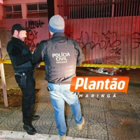 Homem é morto a facadas na Praça Raposo Tavares, em Maringá Foto 4 Fotos de Homem é morto a facadas na Praça Raposo Tavares, em Maringá