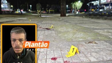 Fotos de Homem é morto a facadas na Praça Raposo Tavares, em Maringá
