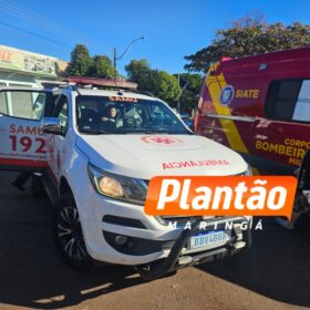 Fotos de Adolescente de 12 anos fica em estado gravíssimo após ser atropelado na Avenida Tuiuti, em Maringá