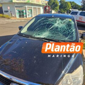 Fotos de Adolescente de 12 anos fica em estado gravíssimo após ser atropelado na Avenida Tuiuti, em Maringá