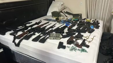 Fotos de Arsenal é apreendido em Londrina, Maringá e Loanda, em operação contra o tráfico internacional de armas