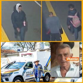 Câmera de segurança mostram casal suspeito de matar idoso durante roubo em Maringá Foto 1 Fotos de Câmera de segurança mostram casal suspeito de matar idoso durante roubo em Maringá