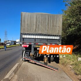 Fotos de Caminhoneiro é resgatado das ferragens após grave acidente entre Sarandi e Marialva