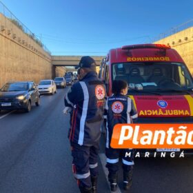 Fotos de Casal a caminho do trabalho morre após ter moto fechada por ônibus em Sarandi