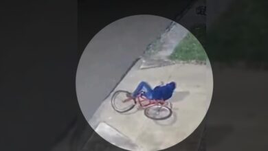Fotos de Ciclista perde o controle, sofre queda violenta e tem parada cardíaca em Maringá; vídeo