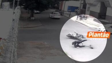 Fotos de Condutor de patinete na contramão causa acidente em Maringá
