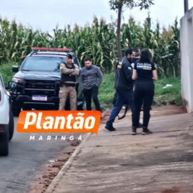 Fotos de Criminoso que agrediu e deu coronhadas em policiais durante invasão a destacamento da PM morre em confronto com a Rotam em Marialva 