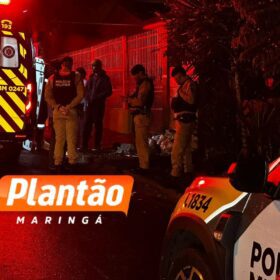 Fotos de Criminosos invadem residência e executam homem com mais 20 tiros em Maringá; enteada dele também foi baleada 