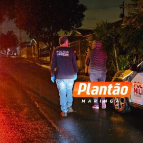 Fotos de Criminosos invadem residência e executam homem com mais 20 tiros em Maringá; enteada dele também foi baleada 