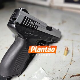 Dupla é presa em Maringá após ostentar arma em rede social; GCM apreende drogas e pistola adaptada Foto 8 Fotos de Dupla é presa em Maringá após ostentar arma em rede social; GCM apreende drogas e pistola adaptada