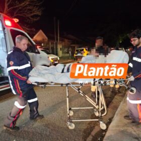 Filho é preso após esfaquear a mãe durante briga familiar em Maringá Foto 3 Fotos de Filho é preso após esfaquear a mãe durante briga familiar em Maringá