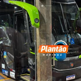 Funcionário é atropelado por ônibus no terminal rodoviário de Maringá Foto 3 Fotos de Funcionário é atropelado por ônibus no terminal rodoviário de Maringá
