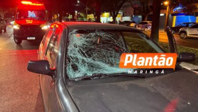 Fotos de Garçom é intubado após ser atropelado na Avenida Cerro Azul, em Maringá