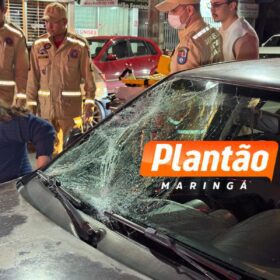 Garçom é intubado após ser atropelado na Avenida Cerro Azul, em Maringá Foto 2 Fotos de Garçom é intubado após ser atropelado na Avenida Cerro Azul, em Maringá