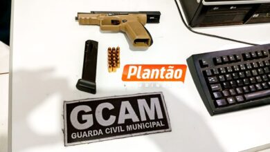 Fotos de GCM de Maringá apreende dupla armada e evita possível homicídio