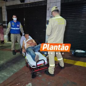 Homem é esfaqueado durante suposta tentativa de assalto em Maringá Foto 2 Fotos de Homem é esfaqueado durante suposta tentativa de assalto em Maringá