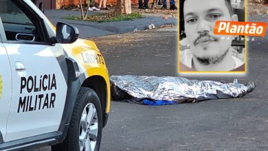 Fotos de Homem é executado com 15 tiros ao sair para o trabalho em Maringá